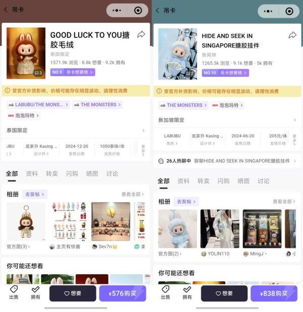 股民配资平台 39个Labubu被打包拍卖