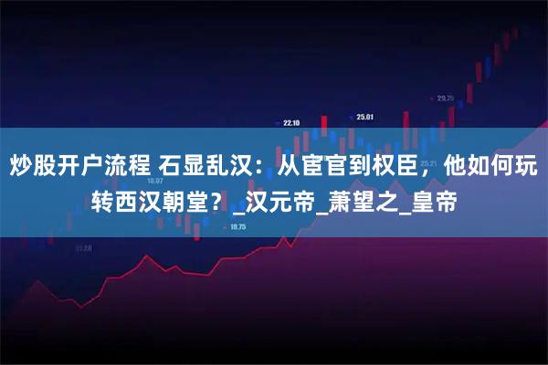 炒股开户流程 石显乱汉：从宦官到权臣，他如何玩转西汉朝堂？_汉元帝_萧望之_皇帝
